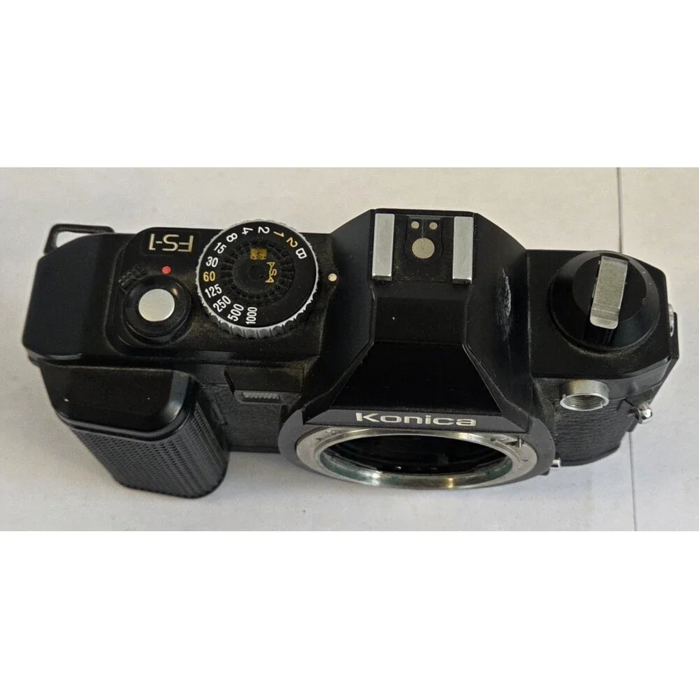 Konica FS-1 35mm SLR Film‎ Camera Body Only AR Mount Vintage Japan Motor Drive